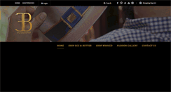 Desktop Screenshot of eggandbutterapparel.com
